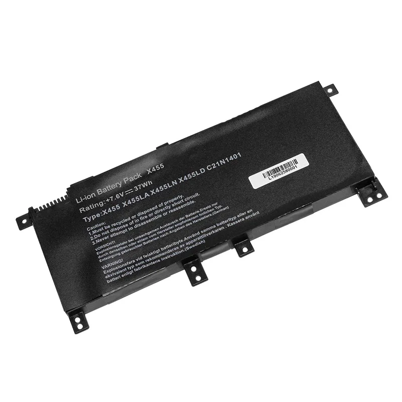 Golooloo C21N1401 для ASUS с адаптером переменного тока питания Батарея X455 X455L X455LA A455L A455LD A455LN F455L K455L R455LD X454W Y483LD W419 37WH 7,6 V