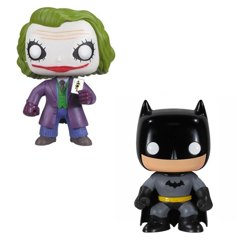 Funko Pop Бэтмен против модель Джокера 10 см Виниловая кукла Фигурка Игрушки