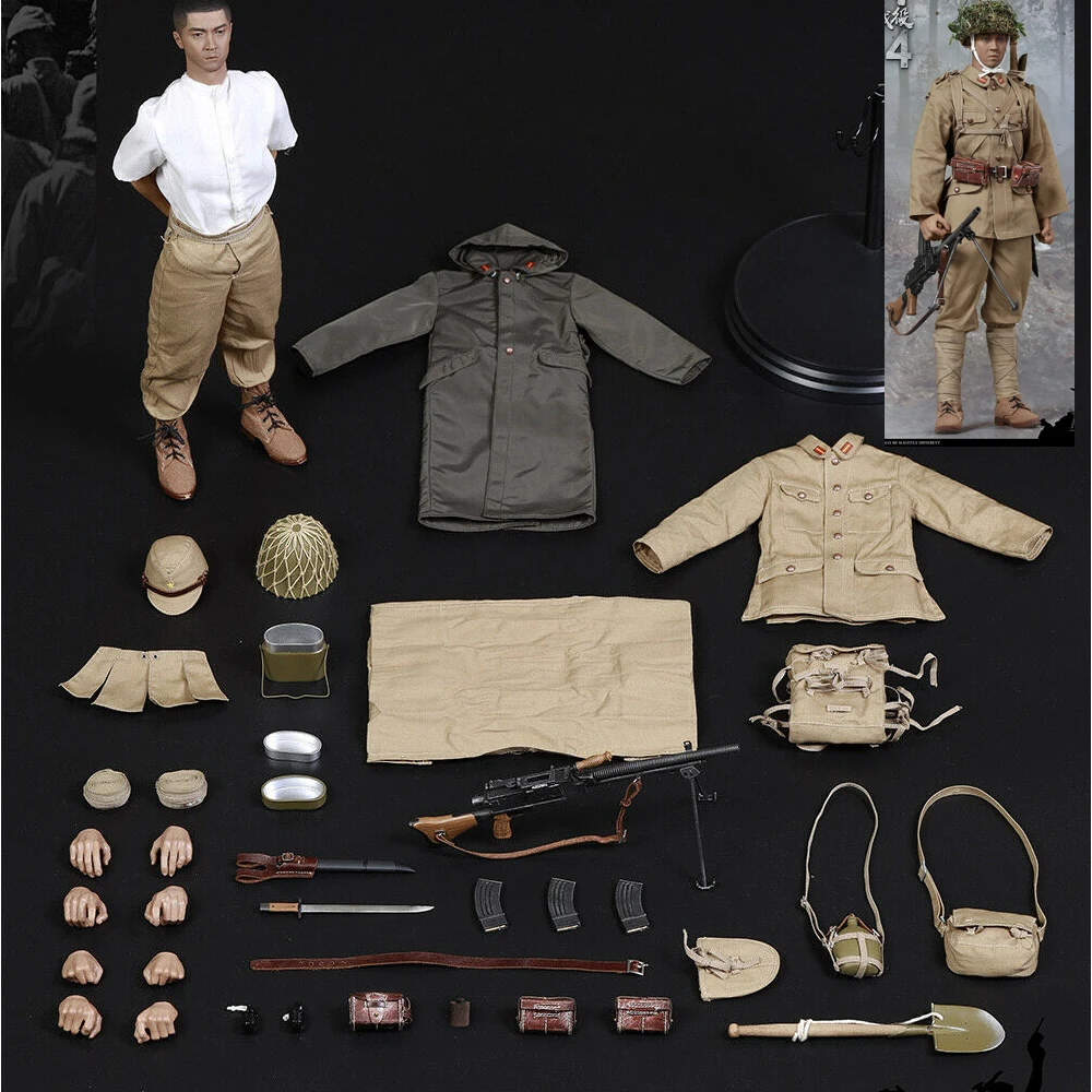 

WWII 1944 Tengchong Battle 1/6 IQO Model 91001 Japanese Full set Soldier Action Figures Model for fans collection
