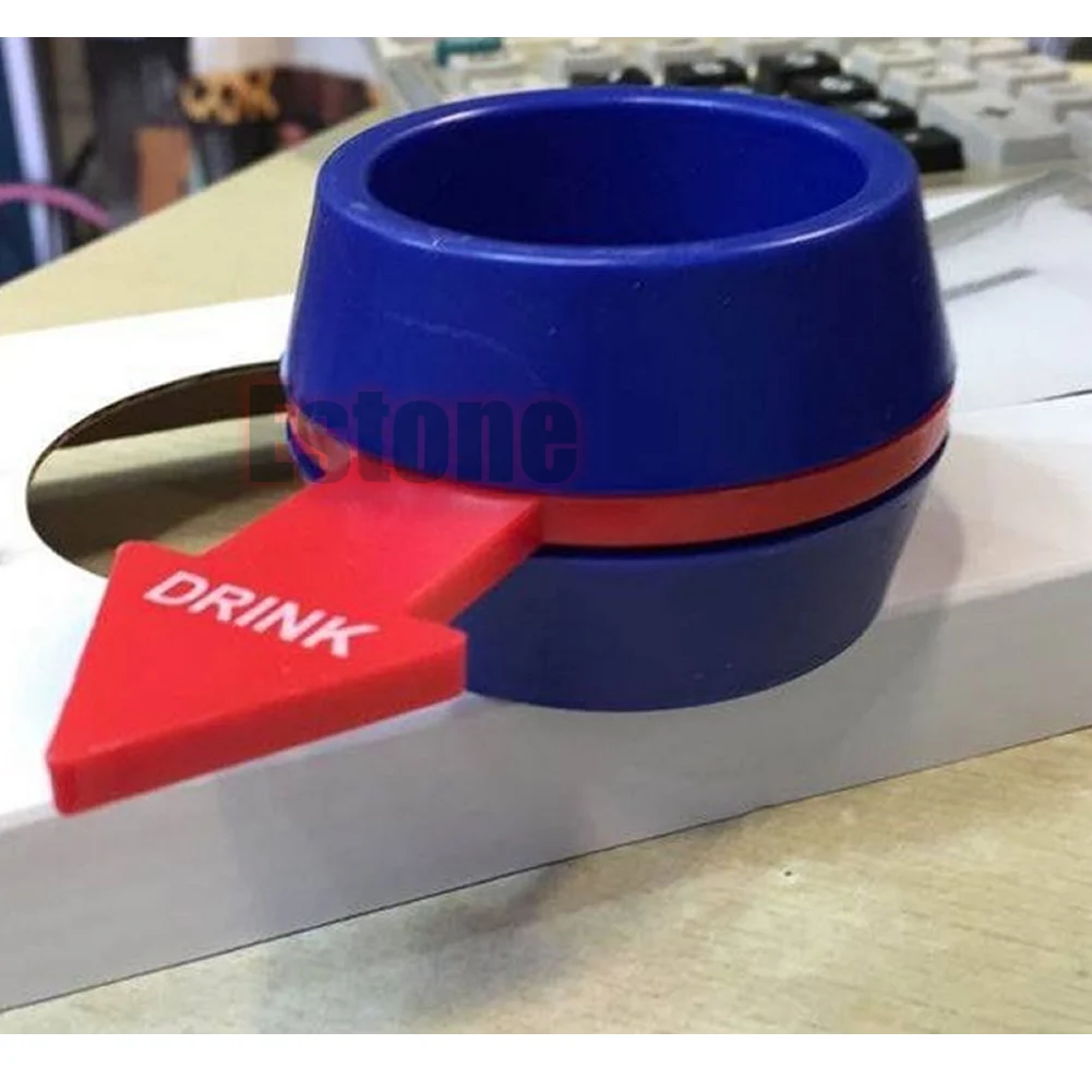 Новинка Spinner Spin The Shot glass Питьевая игра забавные вечерние подарки D08D