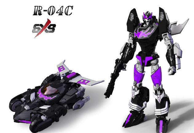 SXS R-04C R04C горячее пламя Rodimus IDW черная версия Ограниченная серия трансформация фигурка