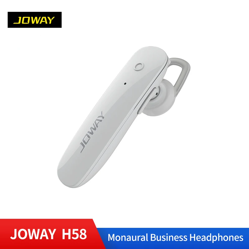 

JOWAY H58 Wireless Earphone Bluetooth Headset Noise Canceling Fashion Business Wireless Earphone with Music Volume Control