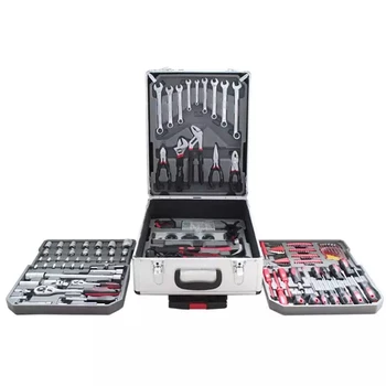 

599-piece/Set Portable Hardware Tool Set Household Tool Kit Auto Repair Portable Moving Suitcase Tool Set