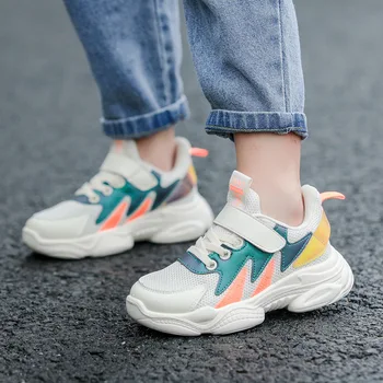 

Children Sneakers 2020 Autumn New Fashionable Breathable Running Shoes Girls Boys Sports Shoes Soft Bottom Non-slip Casual Shoes