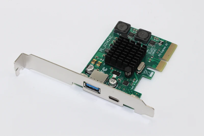 USB 3,1 type C PCIe Плата расширения PCI-e для type C и type A 3,0 USB адаптер 3,1 Gen 3 PCI Express контроллер концентратор для рабочего стола