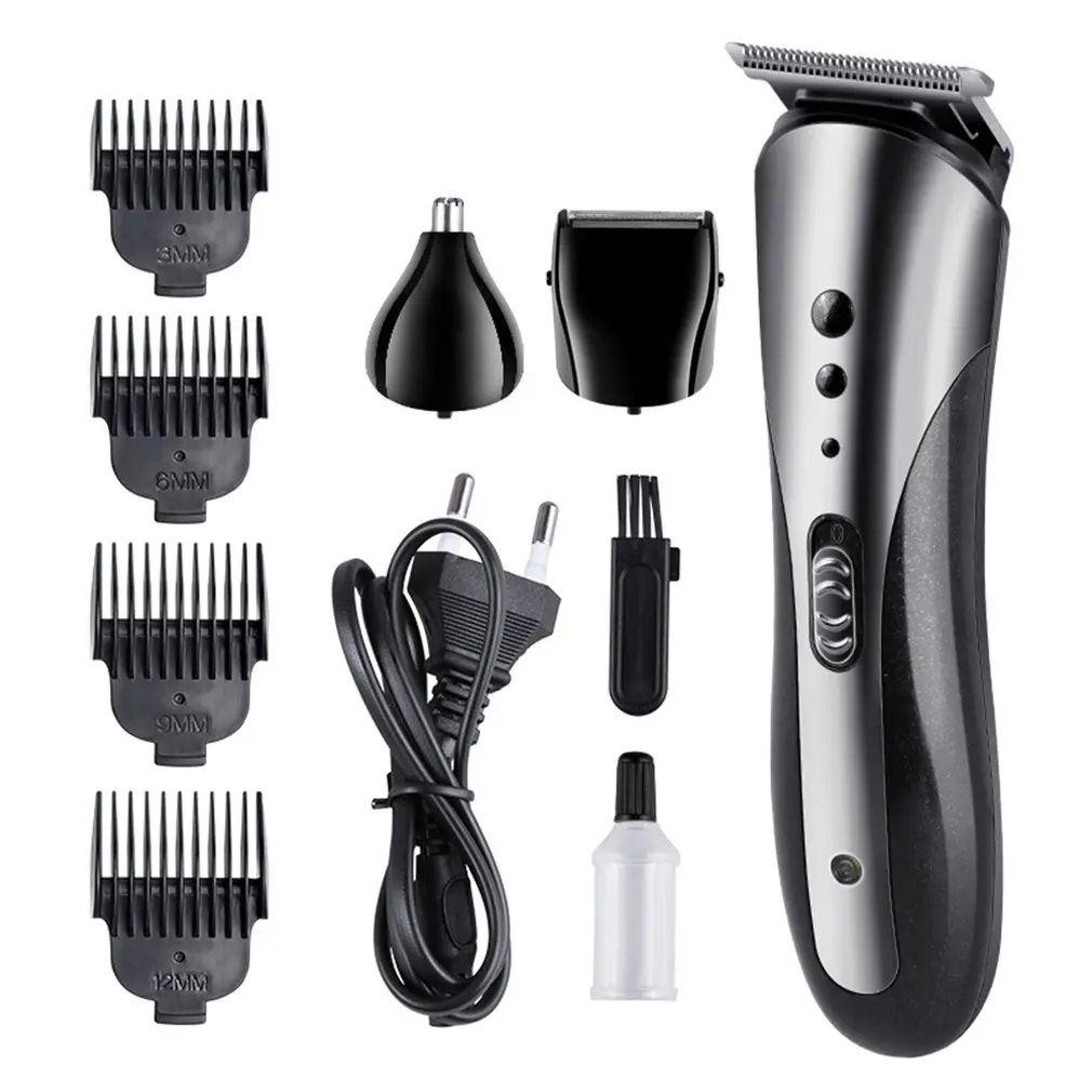 Hair Clipper Shaver Hair Clipper Nose Hair Multi function Suit Hair Dressing Scissors Head Accessories 2