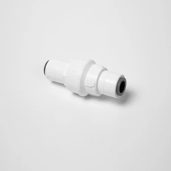 

1PCS 3/8"-3/8" White straight-through pressure reducing valve stabilizing valve RO pure water machine connector fittings