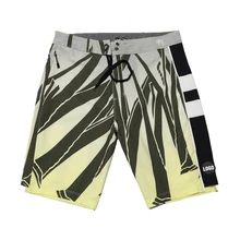 Высококачественные мужские пляжные шорты, брендовые пляжные шорты из спандекса, повседневные быстросохнущие мужские купальники