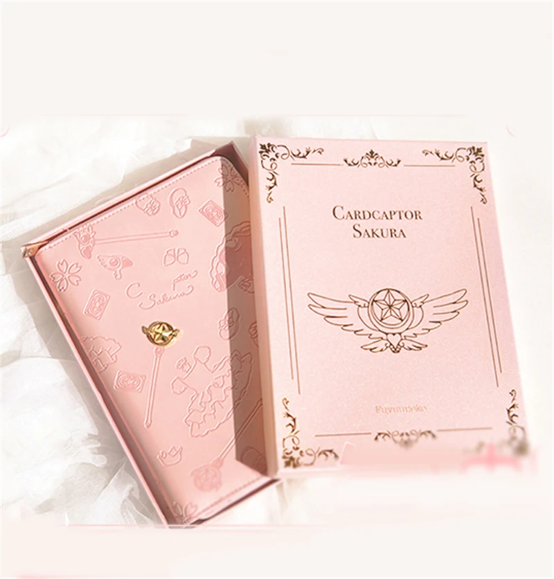 1 шт. аниме CardCaptor Sakura ежедневный журнал тетрадь руководство японский сумка на молнии дневник косплей реквизит для женщин мужчин подарок