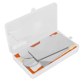 

4PCS Dould Sided Dental Orthodontic Intraoral Photographic Dental Reflector Mirror Stainless Steel Material Tools Dentist