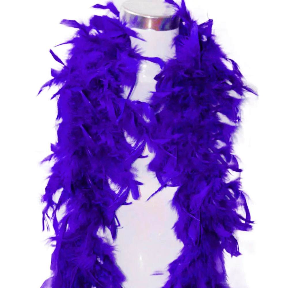 purple Модный осенне-зимний шарф для качественного белого боа из перьев Хлопушка девичник Бурлеск танцевальный костюм для вечеринки#924 - Цвет: purple