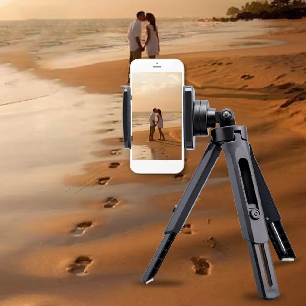 Live Broadcast Portable Handheld Mini Foldable Accessories Tripod Stand Durable Stabilizer Holder Base Universal Mobile Phone