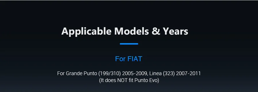 Excellent 7" Android 9.0 Pie OS Car Multimedia Navigation GPS Radio for Fiat Grande Punto (199/310) 2005-2009 & Fiat Linea (323) 2007-2011 2