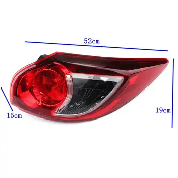

Pair Car LED Rear Tail Light Brake Lamp Signal Brake Taillight Driving Red for Mazda CX-5 2013 2014 2015 2016 Car Accessories