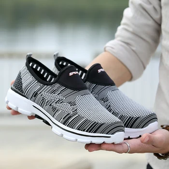 

Men Casual Shoes Luxury Brand 2020 Mens Loafers Moccasins Breathable Slip On Black Driving Shoes Men Sneakers Plus Size