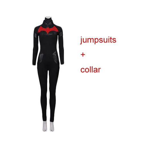 jumpsuits collar Новинка года; костюм Бэтмена для косплея на Хэллоуин; пикантные комбинезоны с маской; плащ; аксессуары: ботинки - Цвет: jumpsuits collar
