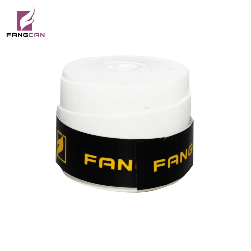 White FANGCAN 3 шт. Теннисная ракетка PU Overgrip противоскользящая впитывающая пот рукоятка обертывание с вентиляционными отверстиями - Цвет: White