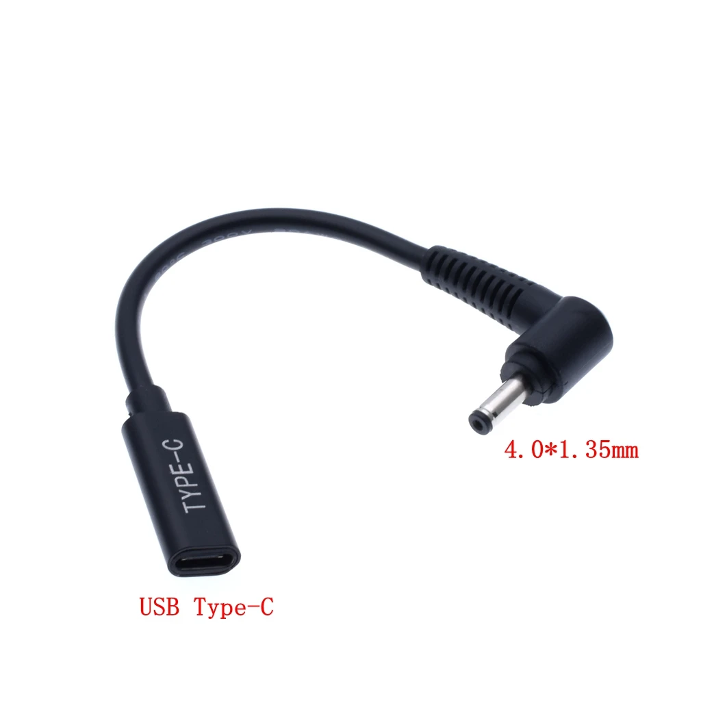 Адаптер питания постоянного тока 4,0x1,35 мм штекер для разъема usb type C с кабелем для Asus Zenbook UX21A UX31A UX32A