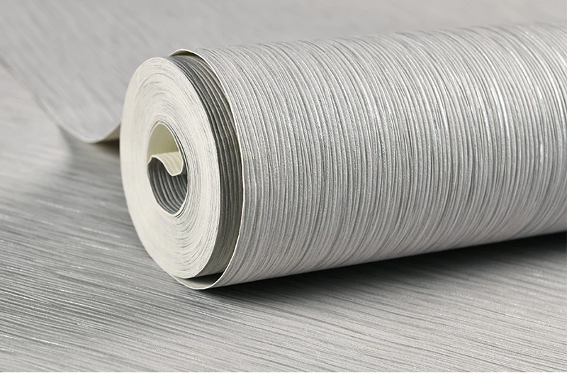 Водостойкая желтая/GreyGrasscloth темно-серая текстурированная настенная бумага серая Современная рельефная виниловая настенная бумага в рулоне для спальни отеля