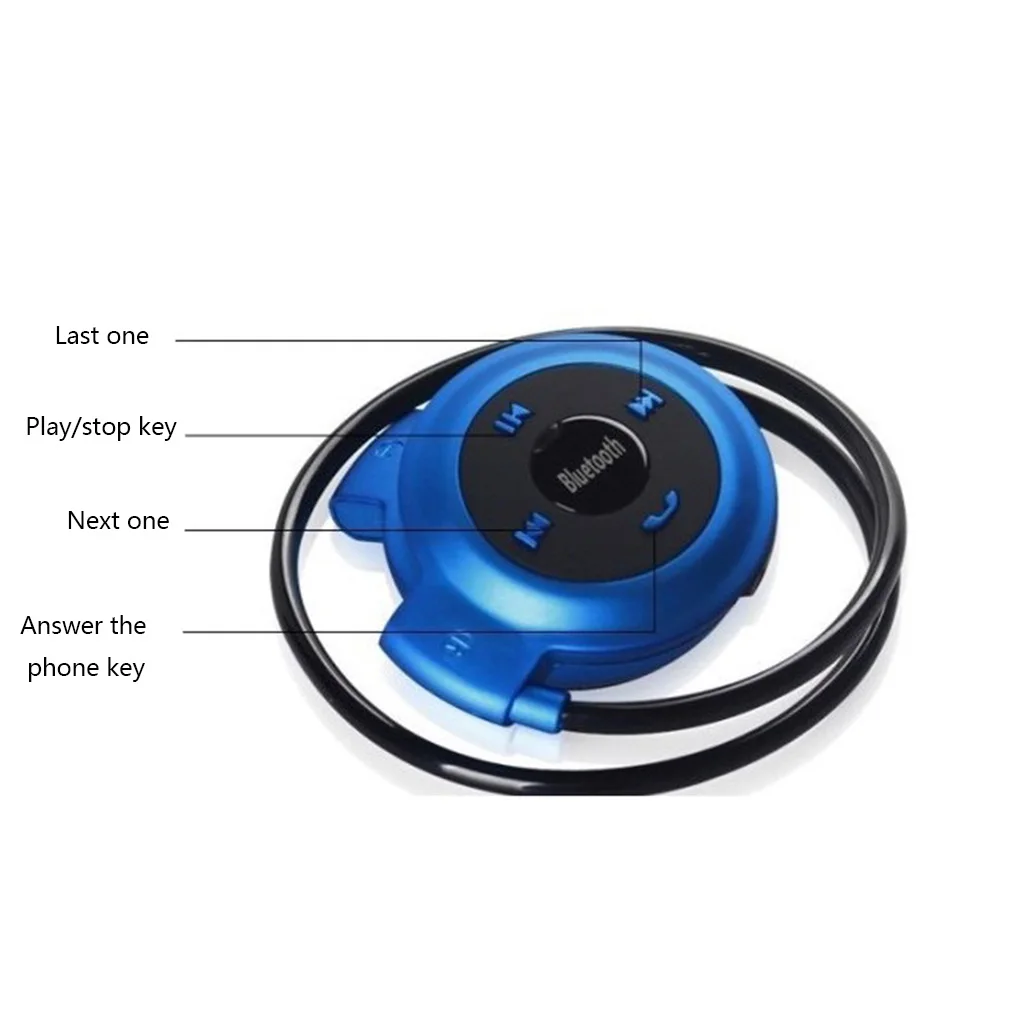 Wireless Bluetooth Headphones Mini 503 FM Radio Headphone Sport Music Stereo Earpics Micro SD Card Slot for iphone 6 7
