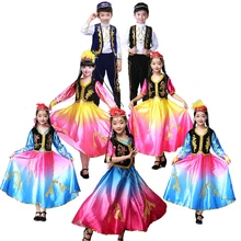 Songyuexia новая монгольская одежда женское платье внутренний монгольский танцевальный платье Синьцзян халат взрослый этническое миноритарное представление платье