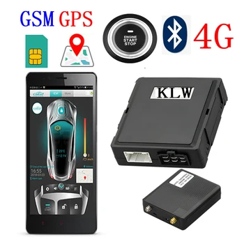

Professional Push Start Upgrade to 4G GSM APP Two Way Car Alarm System Engine Start GPS GPRS Security 2 Communication Automobile