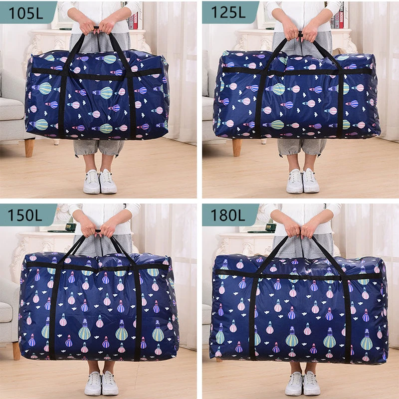 Clothes Storage Bag Large-capacity Dustproof Oxford Cloth For Home Dormitory Moving Packing