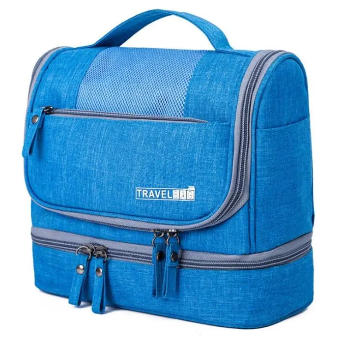 Waterproof Toiletry Wash Bag Hanging Travel Organizer Case Makeup Pouch with Hook DTT88