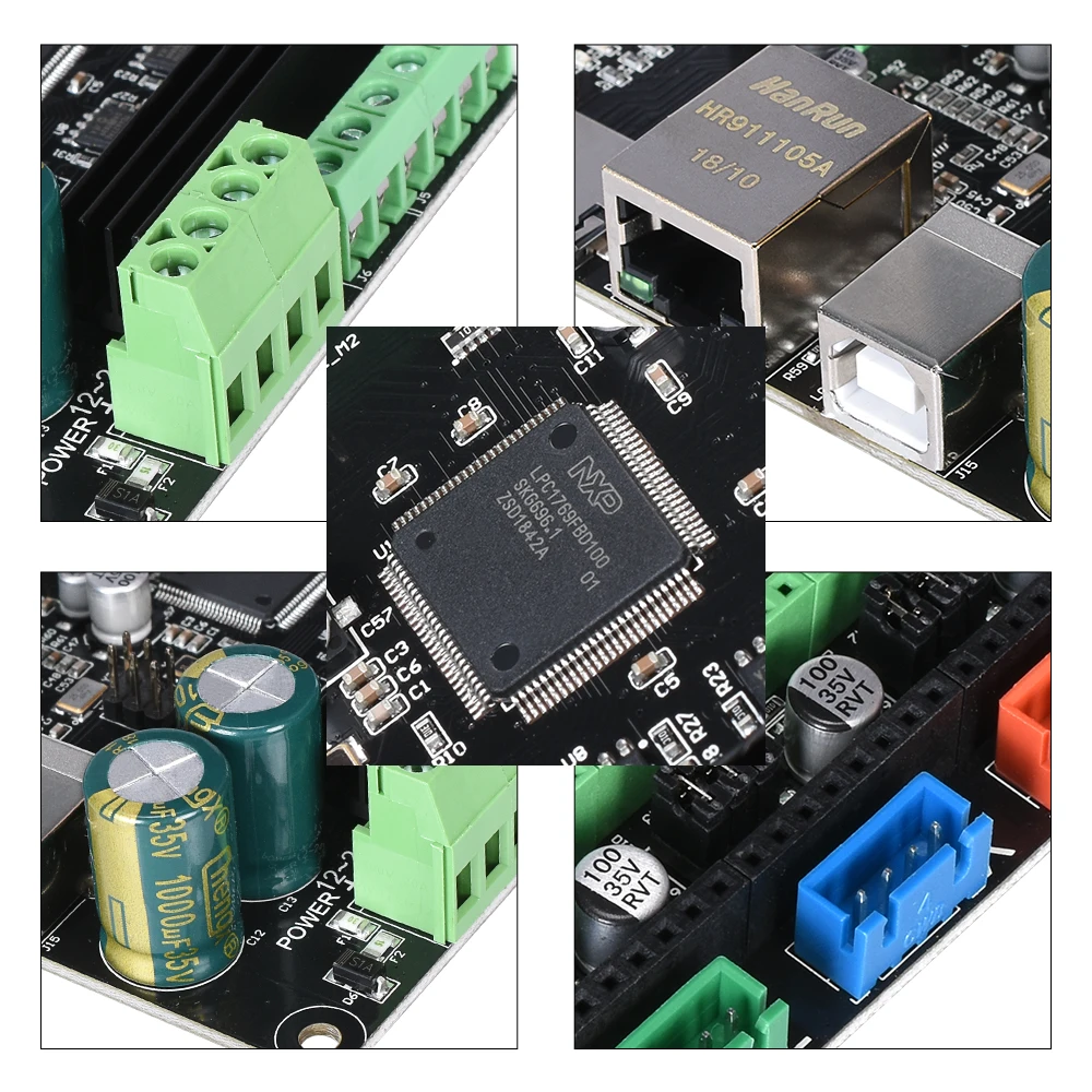 3d принтер части платы контроллера MKS Sgen V1.0 сглаживающая доска 32Bit сглаживающая плата mks sbase модернизированная tmc2130 tmc2208 tmc2209