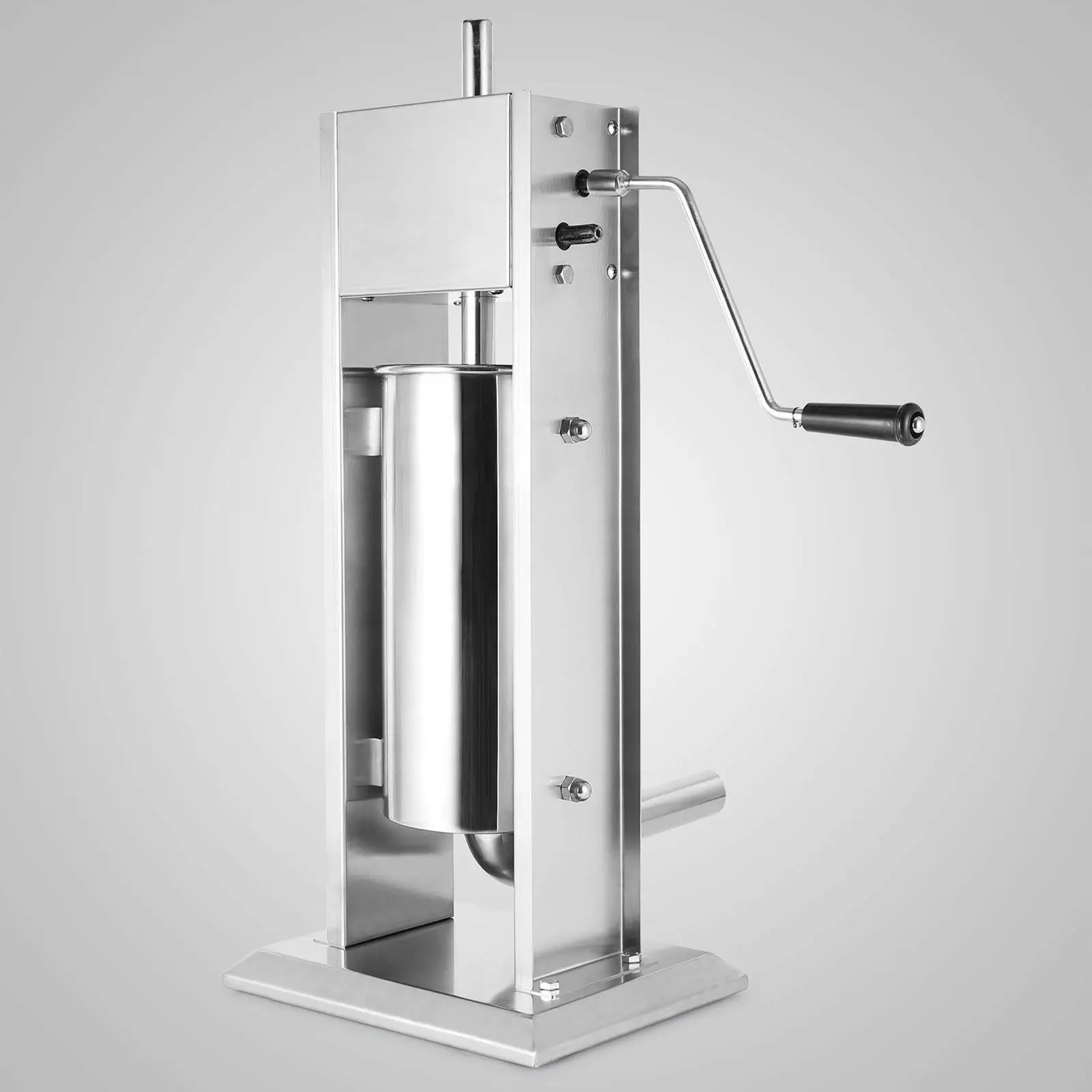 New Stainless Steel 5L Stuffer Maker Machine Commercial Kitchen Sausage Filler