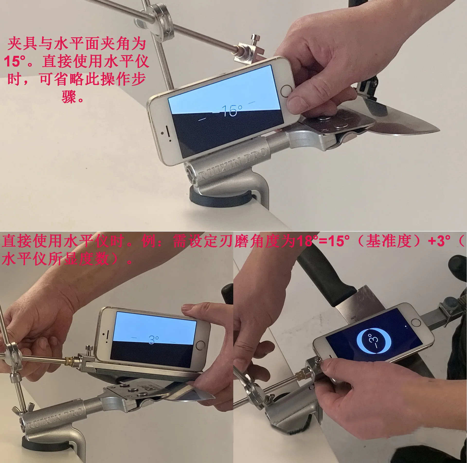 Профессиональная точилка для ножей все новые Ruixin Pro система заточки ножей Алмазный точильный камень заточка лезвия ножа