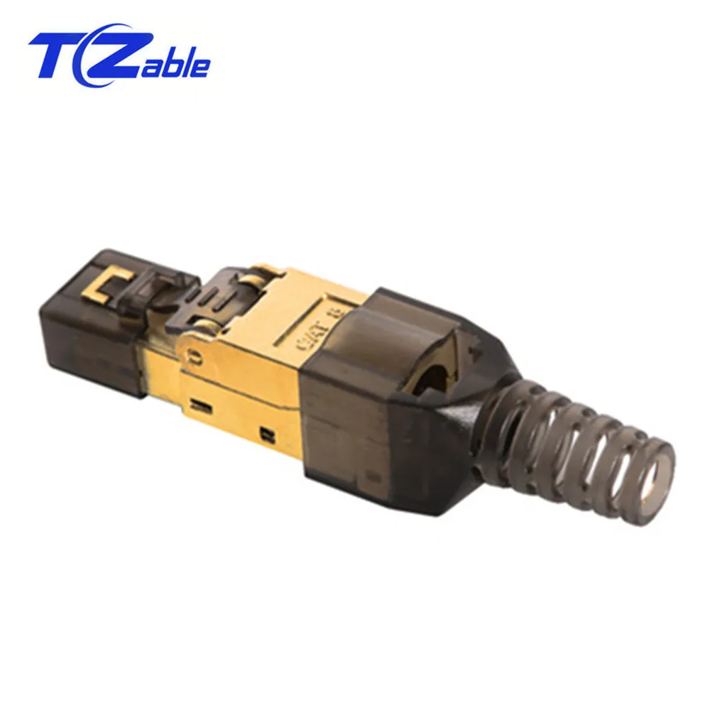CAT8 Ethernet Rj45 Connector Shielded 8P8C Network Cable 5G Broadband Adapter