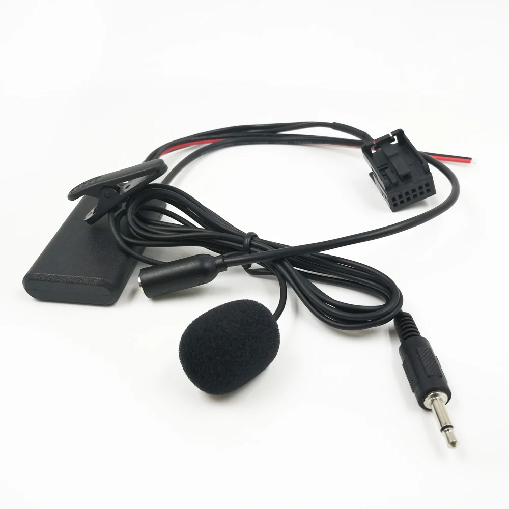 Biurlink стерео Bluetooth микрофон Телефонный звонок комплект громкой связи Music AUX-IN аудио