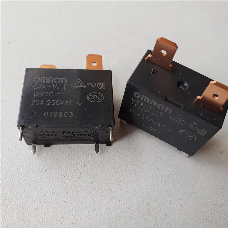 omron G4A-1A-E 24VDC 20A250VAC 4pcs 