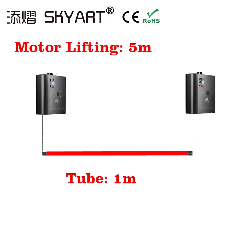 

Professional Stage light Kinetic light LED Lifting Tube LED Tube Pixel DMX winch kinetic tube