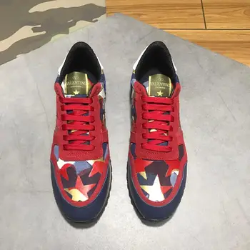 

ZO86 Valentino- Fashion Luxury Brand Super Quality Shoes Men's Shoes Genuine Leather Women's Shoes original package