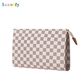 

2020 Luxury New Fashion Envelope Lady Bag High Volume Clutch Leather Wallet Plaid Clutch Mens Money Bag
