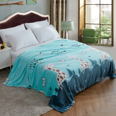 Высокое качество домашний текстиль фланелевое одеяло розовый плед теплое мягкое одеяло s плед на диван/кровать/Самолет путешествия - Цвет: 32