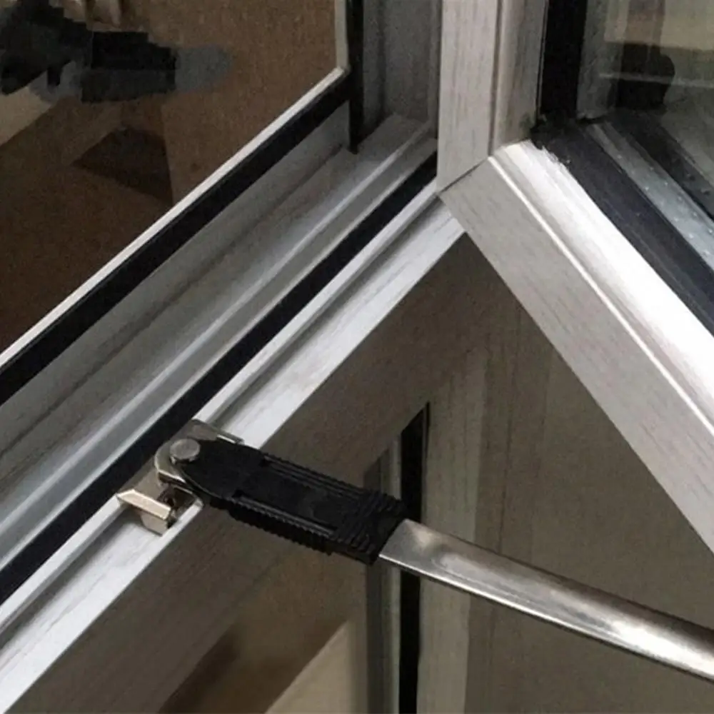 Prevent Window Closing Bracket Windproof Retainer Window Opening Limit Flat Wind Support Punch-free Connecting Rod Limiter