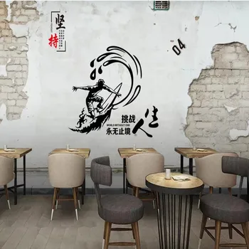 

Milofi manufacturers custom retro nostalgic youthful dreams brick wall wallpaper murals