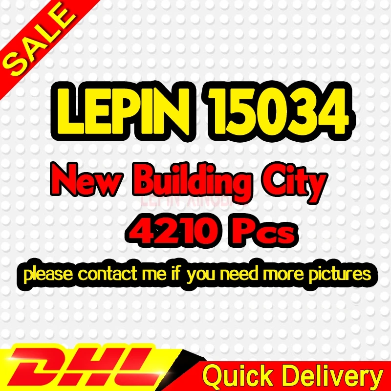 DHL leleings 15019 15001 15002 15003 15004 15005 15007 15008 15011 16050 15031 15034 15035 XINGBAO 01001 модель строительные блоки - Цвет: 15034