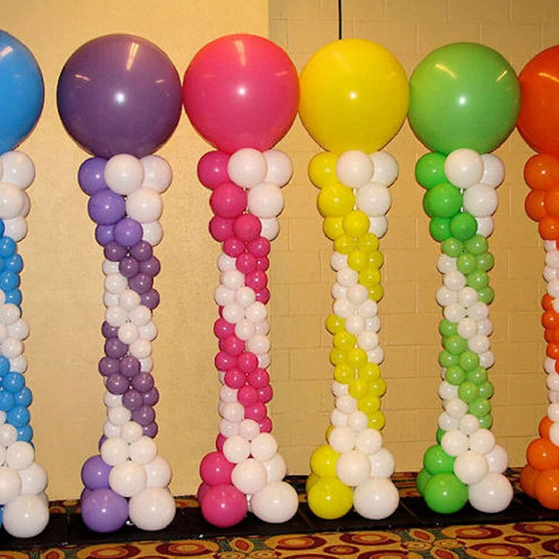  DIY Balloon Column Arch Base Upright Pole Display Stand Kit Wedding Birthday Party Decoration