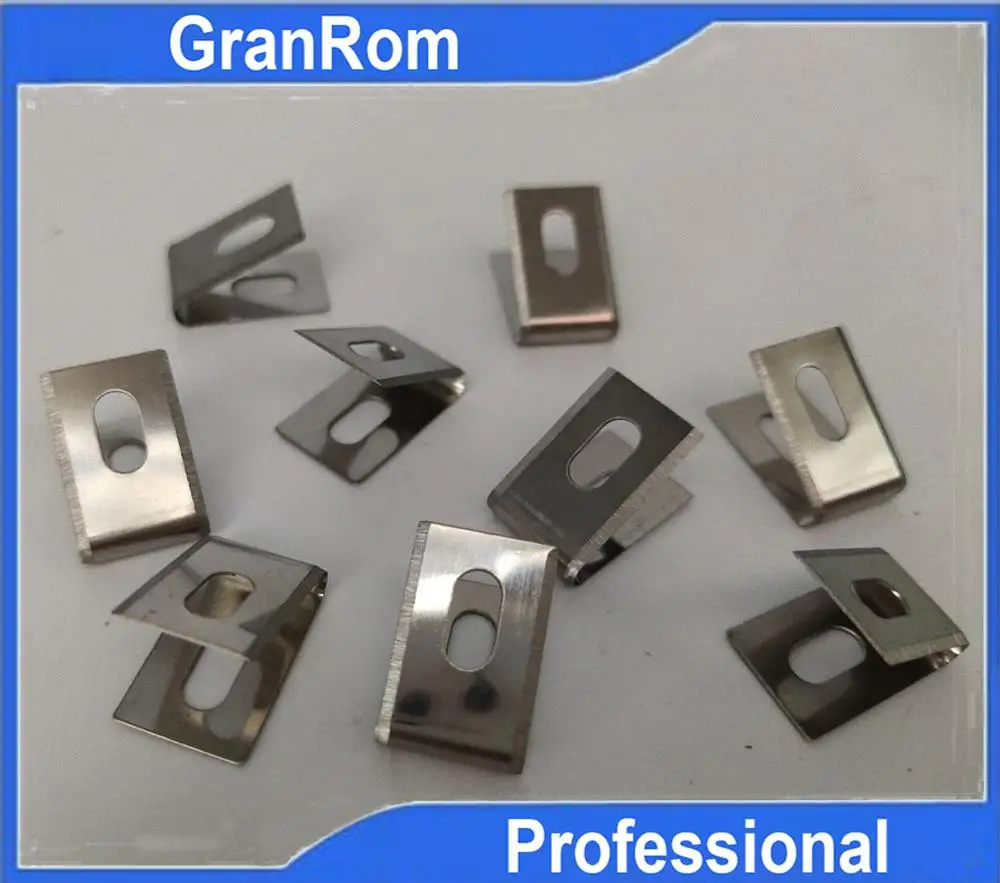 100PCS U Type Blades for Wheeled Groover of Vinyl Floor Welding Tool Spare Parts Power Tool Hand To