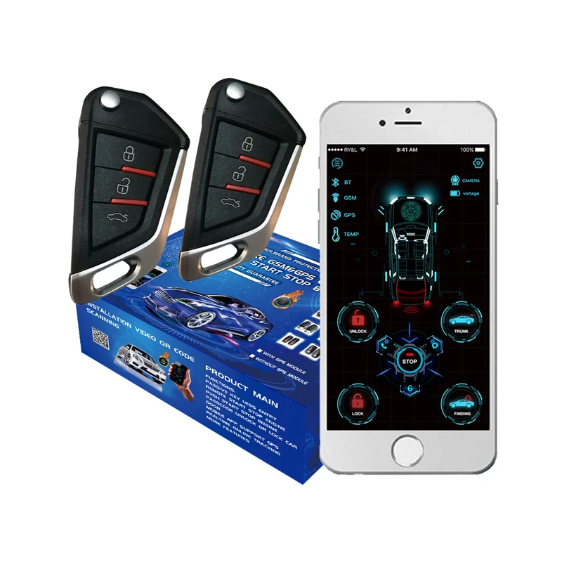 Cardot 4G Gsm gps smart pke дистанционный стартер двигателя старт стоп Автозапуск