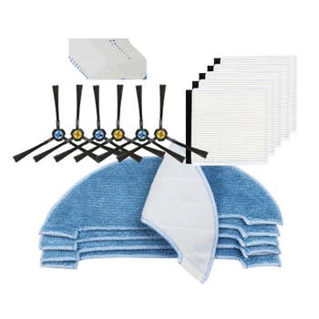 

Hepa Filter+Side Brush+Mop Cloth for Ilife V8 V8S X750 X800 X785 V80 Vacuum Cleaner Hepa Filter Replacements Parts