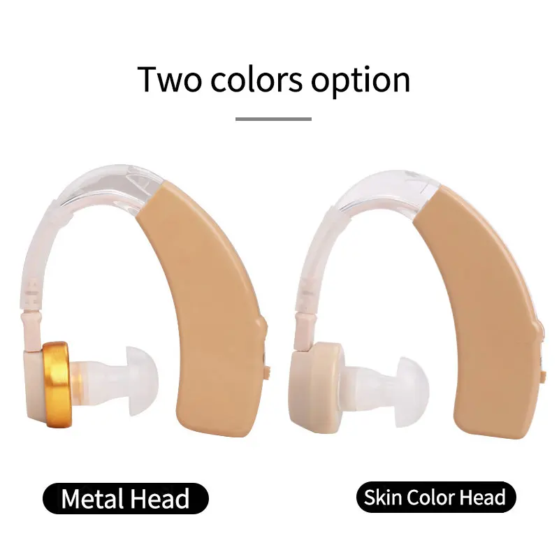 Cofoe A Pair Hearing aid Mini Rechargeable BTE Hearing aids Sound Amplifier USB Hearing Amplifier For The Elderly Both Ears Hear