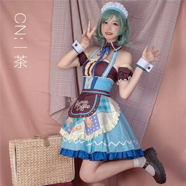 DMCMX Figure Bang Dream! Anime Game Character Model Hikawa Hina College  Uniform Static Character Desktop Decoration PVC Material 21cm Chassis  Decoration : : Toys & Games