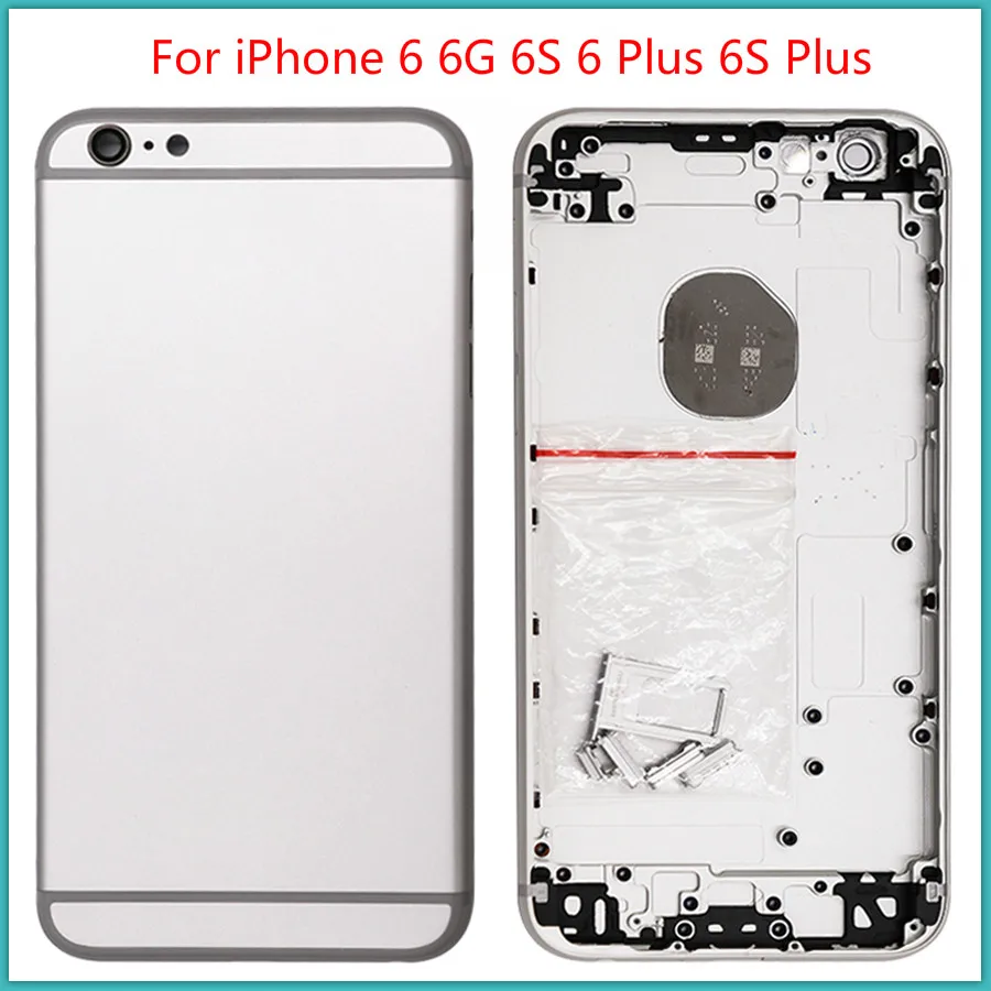 AAA + качество для iPhone 6 6G 6S Plus батарея задняя панель средняя замена корпуса |