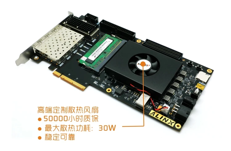 ALINX ппвм Xilinx макетная плата Kintex-7 K7 PCIE Accelerator Card AX 7325