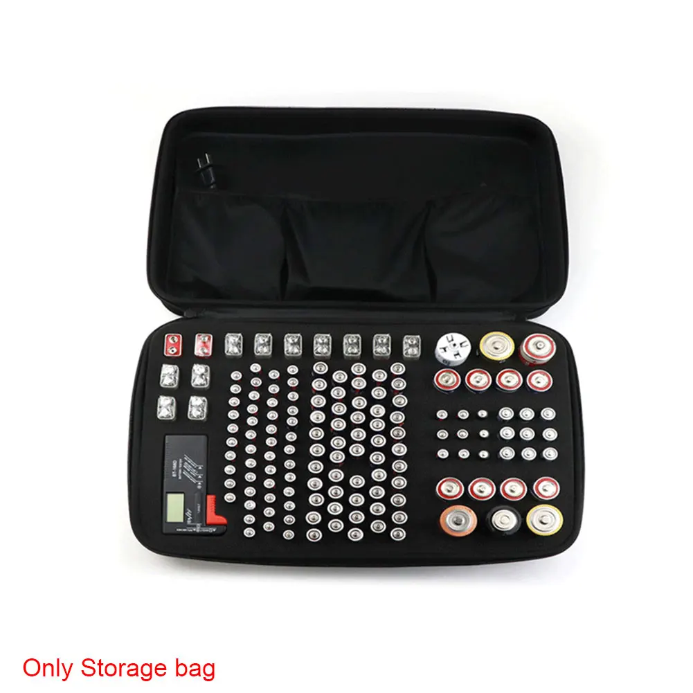 

Pack Charger Container Anti Scratch EVA AAA Protective Universal Durable Organizer Battery Storage Bag AA Shockproof Case